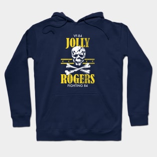 VF-84 Jolly Rogers (Front & Back distressed logo) Hoodie